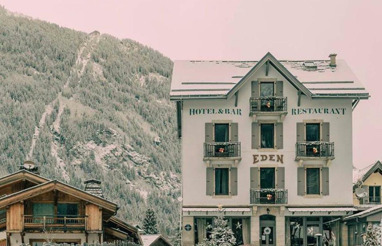 Eden Hotel, Apartments And Chalet Chamonix Les Praz Екстериор снимка